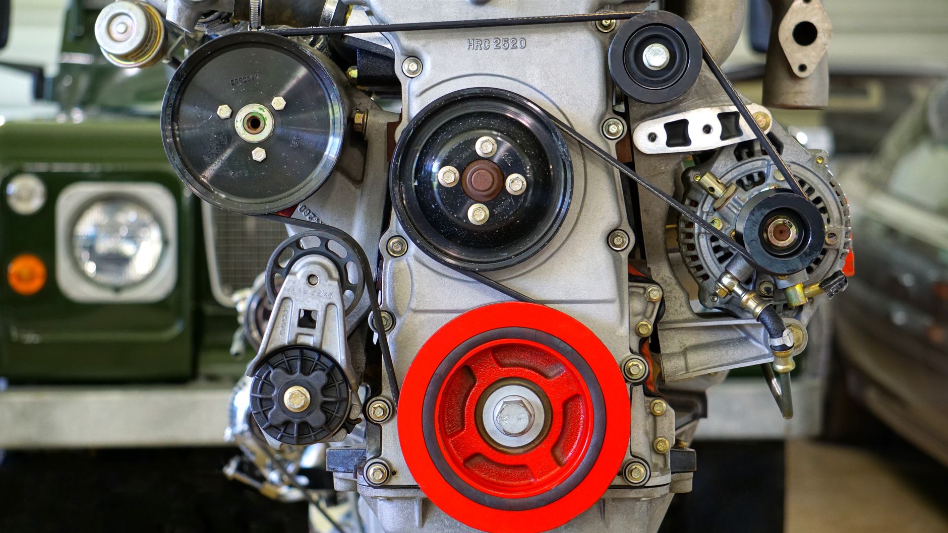 kit courroie distribution Peugeot 307 2.0 HDi 90 moteur DW10 avec galet tendeur et pompe à eau